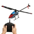 thumbnail image 4 of Helicóptero RC de 2,4 GHz, 4 canales, 6 ejes, giroscopio, retención de altitud, juguete de avión de control remoto para WLtoys K200, baterías duales, 4 of 14
