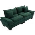 thumbnail image 4 of Corduroy Couch - Construction Extra Pillows Living Room Comfortable And Spacious Bedroom, Furniture, 4 of 5