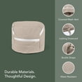 thumbnail image 4 of Covermates Prestige Round Poker Table Cover – Premium 900D Polyester All-Weather Protection, Water-Resistant Outdoor Game Table Cover with Drawcord and Buckle Straps, 4 of 7