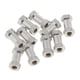 thumbnail image 1 of Columnas es uminio de doble cabeza, 10 Uds., Pilar plateado para piezas de accesorios 3x10mm Yotijar Columna de aluminio de doble cabezal, 1 of 7