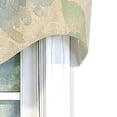 thumbnail image 2 of Linen Floral Regal 3" Rod Pocket Window Valance 50" x 17" Natural by RLF Home, 2 of 3