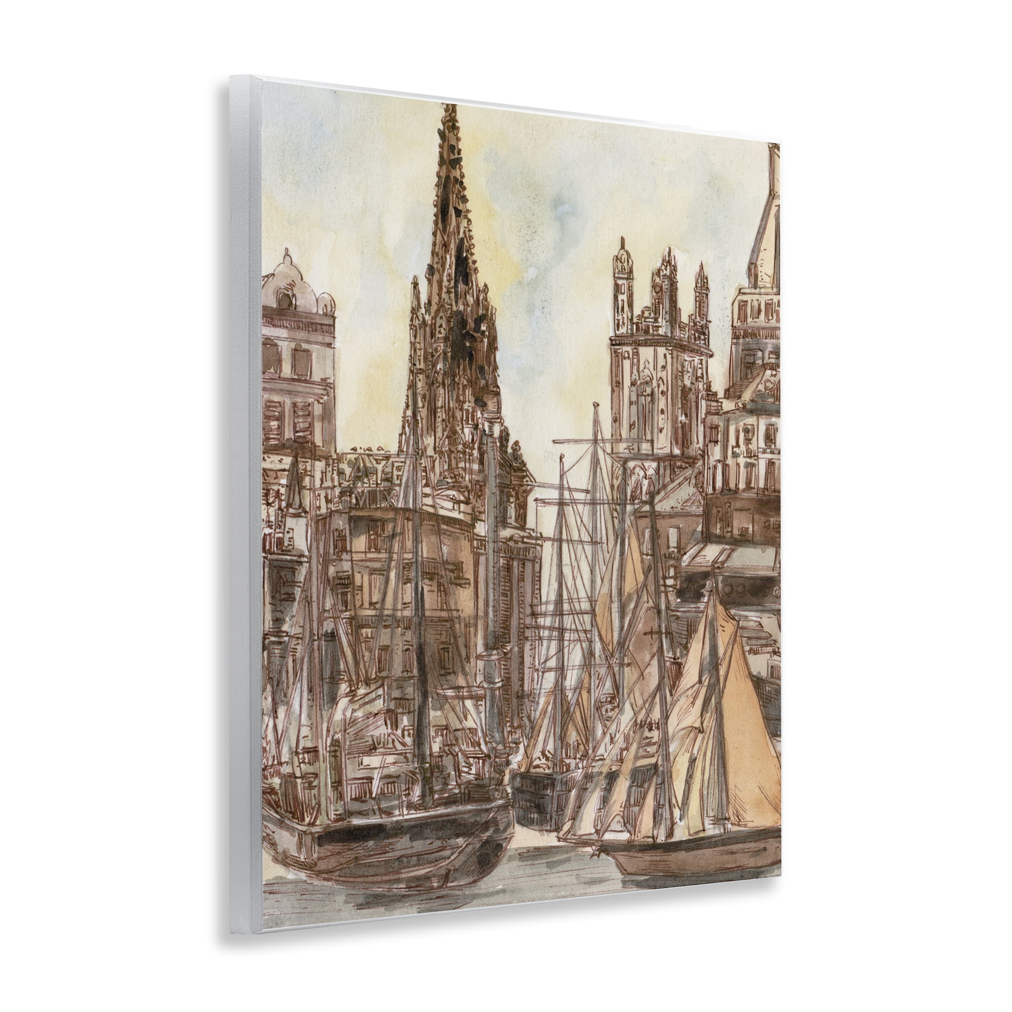 Stupell Industries Salted Remnants Harbor Wall Plaque Art, design by Melissa Wang
