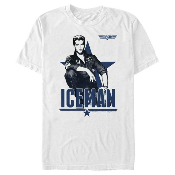 Men's Top Gun Iceman Sketch Graphic T-Shirt