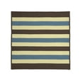 thumbnail image 2 of Colonial Mills  Belleville Stripe Square Rug 11x11 - Sapphire Earth, 2 of 5