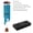 Bule, variant on Senya Memorial Wind Chimes, Sympathy Wind Chimes Best Sympathy Gift Wind Chimes for Outside - Blue (Teardrop)