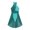 A Green, variant on YONGHS Womens Sleeveless Chiffon Dancewear Lyrical Dance Leotard Dress S-XL