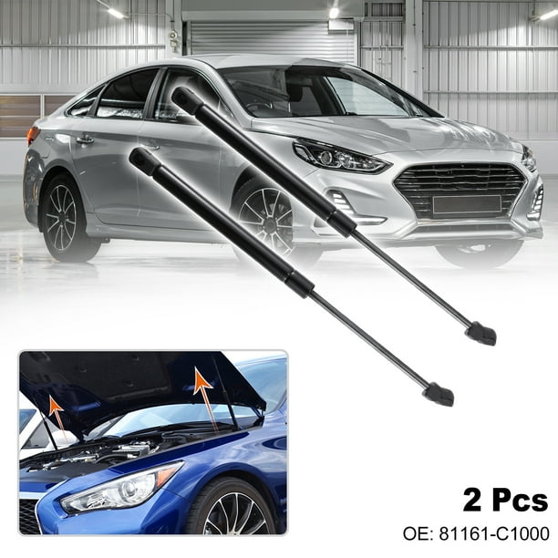 2pcs Front Hood Lift Supports Gas Struts Springs Shocks Replace