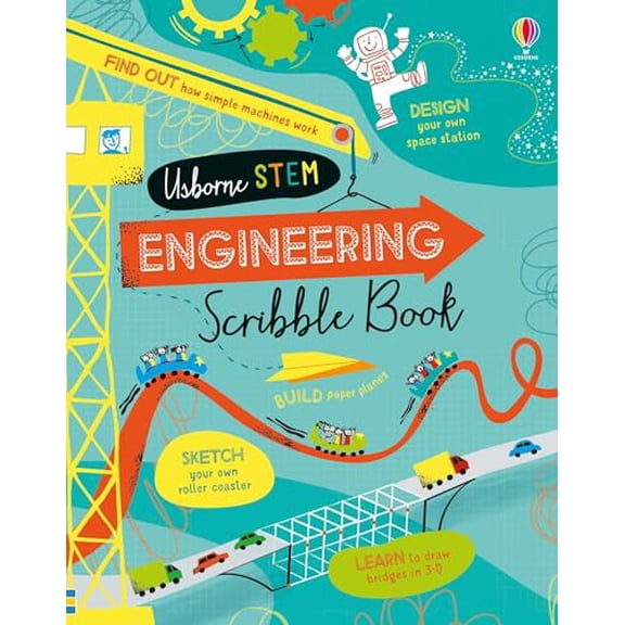 Pre-Owned Engineering Scribble Book (STEAM Scribble Books), 9781835401132, 1835401139, Hardcover,