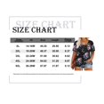 thumbnail image 3 of TIYOMI Plus Size Floral Tops For Women 5X Ladies Henley Shirts Buttons Up Summer Tees Black Short Sleeve Tunics Casual Blouses 5XL 26W 28W, 3 of 3