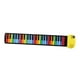 thumbnail image 1 of Piano enrollable portátil para niños y adultos. Amarillo, 1 of 9