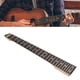 thumbnail image 5 of Mástil de guitarra con diapasón puntos con incrustaciones laterales mate Diseño de detalles finos Mástil de guitarra de arce y palisandro Fácil de instalar 25 trastes para Amonsee Otros, 5 of 8