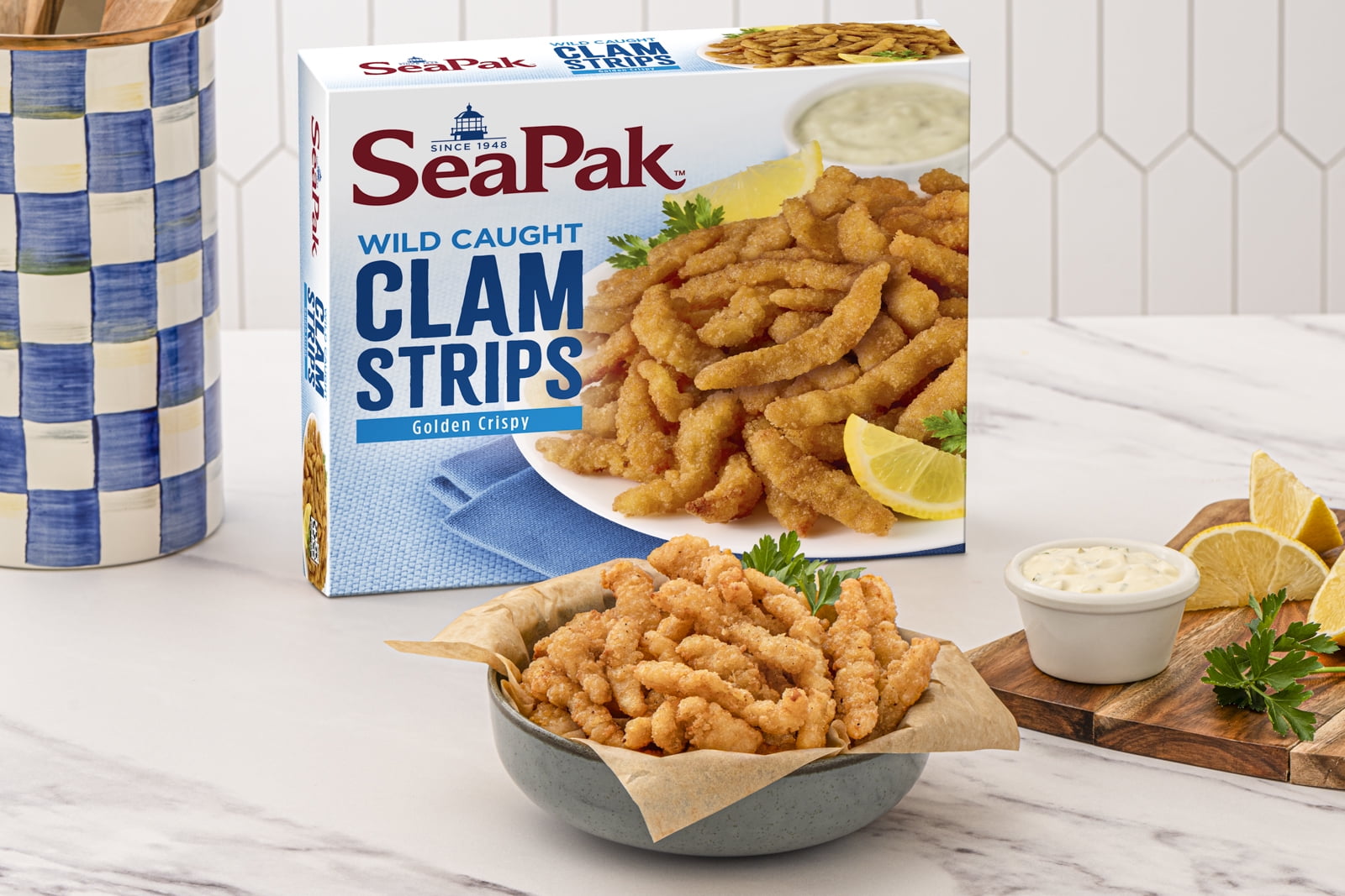 SeaPak Clam Strips in Oven Crunchy Breading, Regular, 10 oz