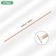 thumbnail image 3 of Uxcell 2-Pack Barra Redonda de Cobre 4mm x 250mm T2 Stock de Cobre, 3 of 7