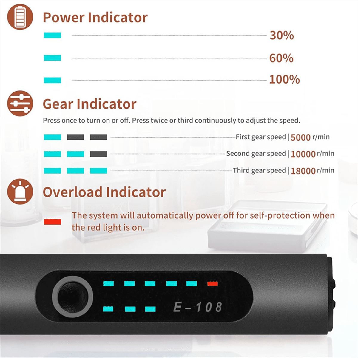 Symkmb Engraving Pen with 37 Bits, USB Rechargeable Cordless- Engraving Tool, Portable DIY Rotary Engraver Black Metal Black