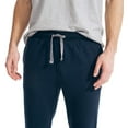 thumbnail image 4 of Nautica Mens Midweight Fleece Jogger Size Medium Navy blue, 4 of 4