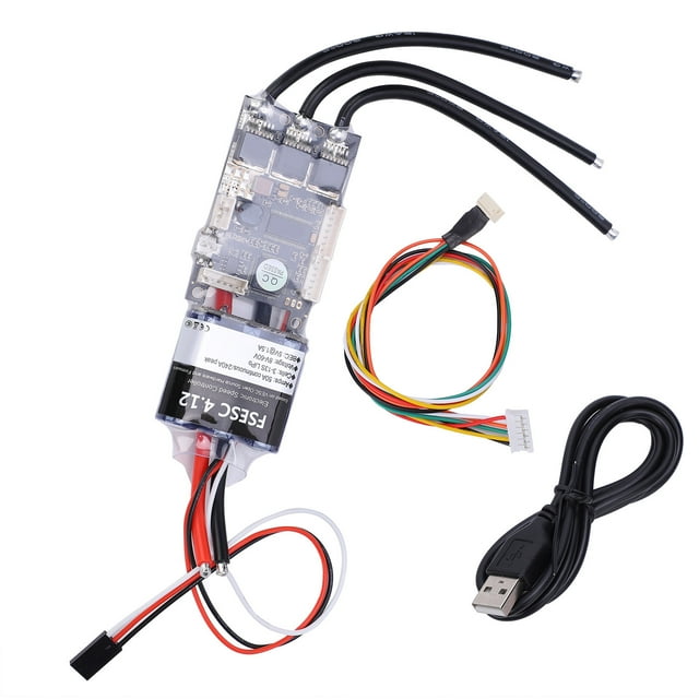 Current Limit Electronic Speed Control, Temperature Reliable Electric Skateboard Controller, For Robots Scooters