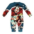 thumbnail image 5 of Animaniacs Baby Long Sleeve Footless, Infant Playsuit Romper Jumpsuits for Boys Girls, 5 of 8