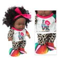 thumbnail image 3 of Teissuly 8inch Black Baby Dolls With Clothes African Realistic Baby Washable Gift for Kids Girls Teissuly WER202312133329, 3 of 5