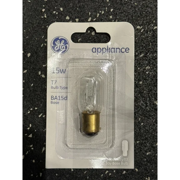 G E Lighting 15-Watt Clear Appliance Bulb