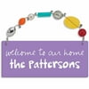 Personalized Sandra Magsamen Welcome To Our Home Wall Plaque