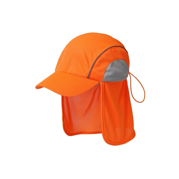 A-SAFETY Sun Protection Cap with Neck Sun Shade Outdoor Sports Gear Quick Dry Sweat-Absorbing High Visibility Hat