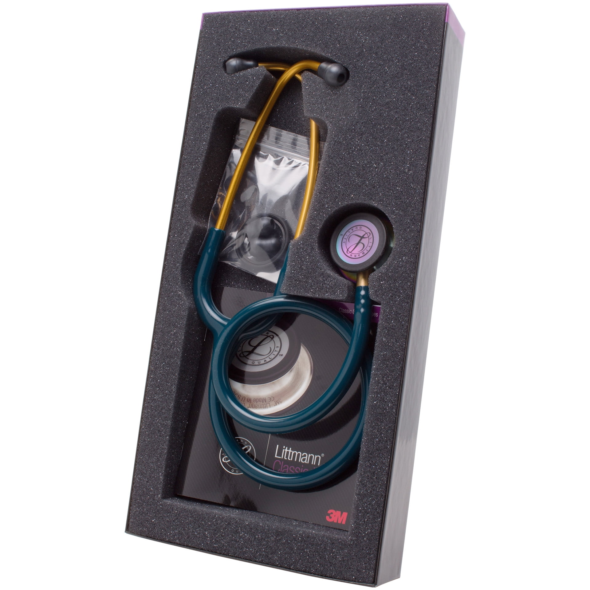 3M 5807 Littmann Classic III Stethoscope - Rainbow Chestpiece