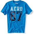thumbnail image 1 of Aeropostale Hombres Ny Ath Dept Graphic Camiseta, Azul, X-Small, 1 of 1