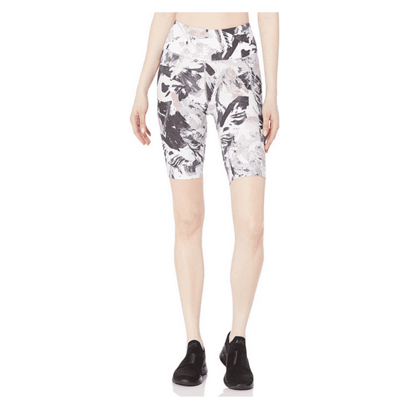 Calvin Klein Performance High-waist Ins. 9 Printed Bike Shorts, Multicolor, XS
