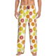 thumbnail image 1 of Balery Lemon Orange Pantalones de pijama para hombre, pijama ultraligero, pantalón de descanso-3X-Large, 1 of 6