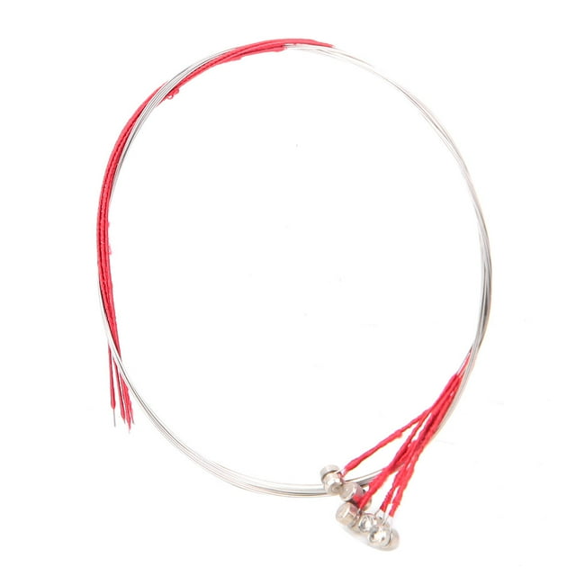 Accessoires d'Instruments à Cordes,5pcs Violon E Cordes Cordes de Violon Accessoires d'Instruments de Musique Performance Fiable