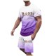 thumbnail image 1 of Playeras De Algodón Para Hombre, Camiseta Holgada Con Estampado De Letras De Ciudad Para Hombre, Conjunto De Ropa Deportiva De Verano, Ropa Deportiva Informal, 1 of 6