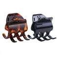thumbnail image 3 of Small Hair Claw Clips Square Hair Claw Clips Rectangle Hair Clamps, 3 of 4