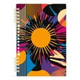 thumbnail image 7 of FORMRS 1-Subject Spiral Notebook 8" x 5" College Ruled 60 Refillable Sheet A5 Hard Cover, Futuristic Circles, 7 of 7