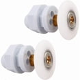 thumbnail image 5 of 4 Pcs Rouleau Roue Coulissante Douche Porte Rouleaux Douche Porte Roue Coulissante Douche Porte Roue de Remplacement Rouleau Roue, 5 of 5