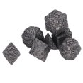 thumbnail image 4 of Juego de mesa Dados de metal, Juego de dados de metal de 7 piezas Dados de metal portátiles Dados poliédricos de metal Máxima comodidad, 4 of 8