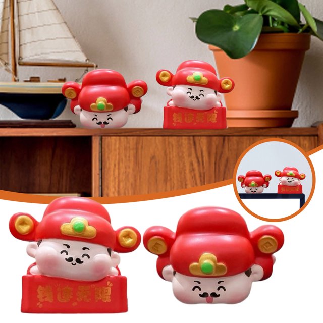 Elegant Desktop Sculpture Art Statue Decorative Display Piece For Study Living Room Bookshelf 2PCS