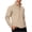 Khaki, variant on Men's Quarter Zip Sweater Textured Knit Business Casual Pullover
