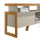 thumbnail image 5 of Mesa para TV hasta 75 Pulgadas Bossa Esmeralda Nature y Blanco Hueso con Puertas Corredizas, 5 of 5