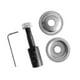 thumbnail image 3 of Eje de muela abrasiva Eje de extensión de amoladora Motor de pulido de acero Adaptador de eje para muela abrasiva Rueda de fibra Rueda de tela Rueda 10 mm 92 g, 3 of 8