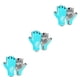 thumbnail image 1 of Guantes de ciclismo Greeniant 1 par de medio guantes Naranja S, 1 of 1