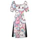 thumbnail image 5 of Kawaii Clouds and s en tonos pastel Vestido de manga corta vestido morado vestido de fiesta 2025, 5 of 7