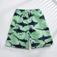 thumbnail image 3 of Pantalones cortos casuales para hombre, transpirables, de secado rápido, para deportes de fitness, de verano 2024, pantalones cortos holgados con estampado de moda para playa hawaiana para hombre, 3 of 5