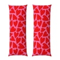 thumbnail image 1 of Fotbe Love Heart Funda para Almohada Corporal con Diseño, Funda de Microfibra Ultrasuave de 20x54 Pulgadas, Ropa de Cama Elegante, 1 of 7