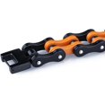 thumbnail image 5 of Stainless Steel Mens Bracelet Bike Chain Wide Motorcycle Heavy Bangle Man Jewelry (Orange), 5 of 5