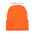 thumbnail image 3 of CUZIBR Women Knitted Beanie Hat Halloween Pumpkin Face Pattern Soft Stretchy Thermal Fall Winter Hat Holiday Party Cosplay Headwear For Adults, 3 of 4