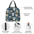 thumbnail image 2 of Kdxio Winter Animal Friends Print Insulated Lunch Bag,Reusable Tote Lunch Box for Women Men,Leakproof Cooler Lunch Bags for Work Office Travel Picnic, 2 of 6