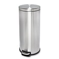thumbnail image 1 of 30L Stainless Steel Step Trash Can, 1 of 6