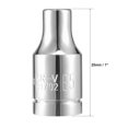 thumbnail image 4 of Unique Bargains 2Pcs 1/4-inch Drive E5 External Torx Shallow Socket, Cr-V Steel, 4 of 4