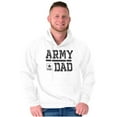 thumbnail image 3 of US Army Dad Military Father Star Logo Men Big & Tall Graphic Hoodie Brisco Brands 2X, 3 of 5