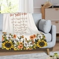 thumbnail image 2 of Yibo Christmas, Funny Xmas Gifts Blanket Flannel Soft and Comfortable Anti-static Bed Sofa Blanket, 2 of 7